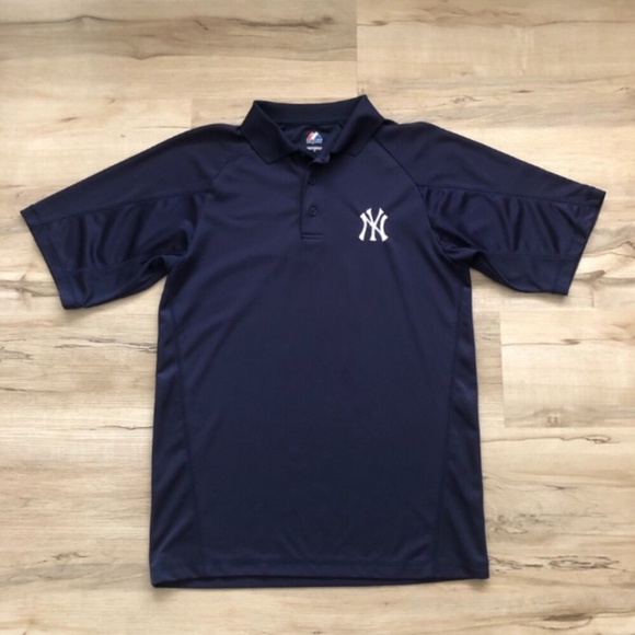 Majestic Other - New York Yankees Majestic Dark Blue Men's Polo Shirt